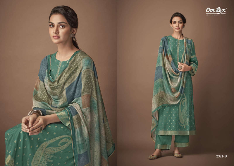 Aamod Vol 6 By Omtex Festive Wear Salwar Kameez With Digital Print Dupatta Collection