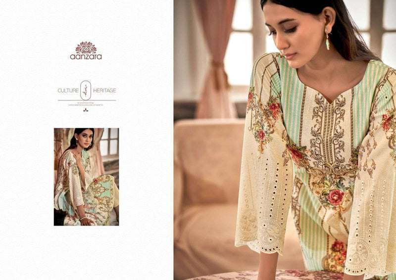 Aanzara Present Shiddat Adorable Print Pakistani Salwar Kameez