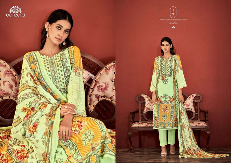 Aanzara Present Shiddat Adorable Print Pakistani Salwar Kameez