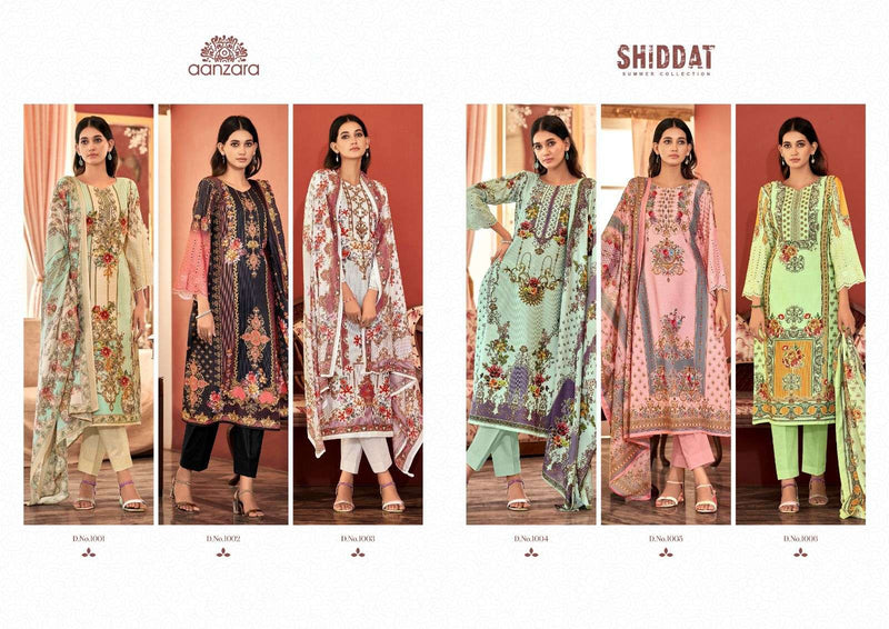 Aanzara Present Shiddat Adorable Print Pakistani Salwar Kameez
