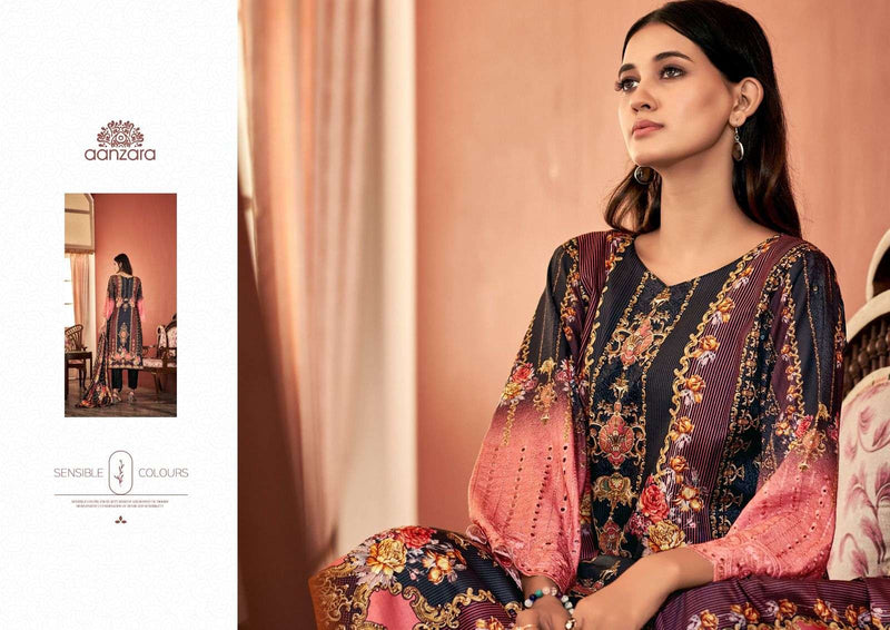 Aanzara Present Shiddat Adorable Print Pakistani Salwar Kameez