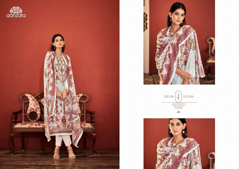 Aanzara Present Shiddat Adorable Print Pakistani Salwar Kameez