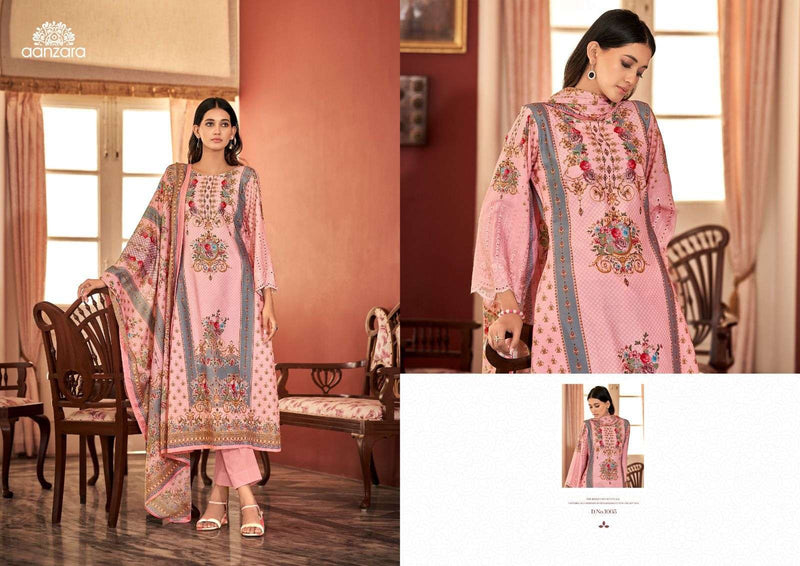 Aanzara Present Shiddat Adorable Print Pakistani Salwar Kameez