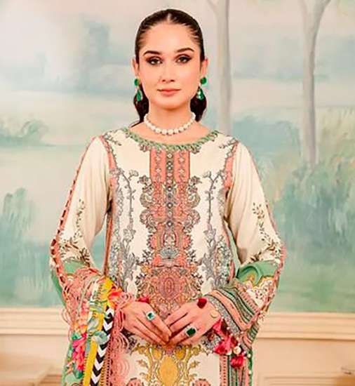 Aasha Designer D No 1087 Cotton Print With Exclusive Patch Embroidery Salwar Suit