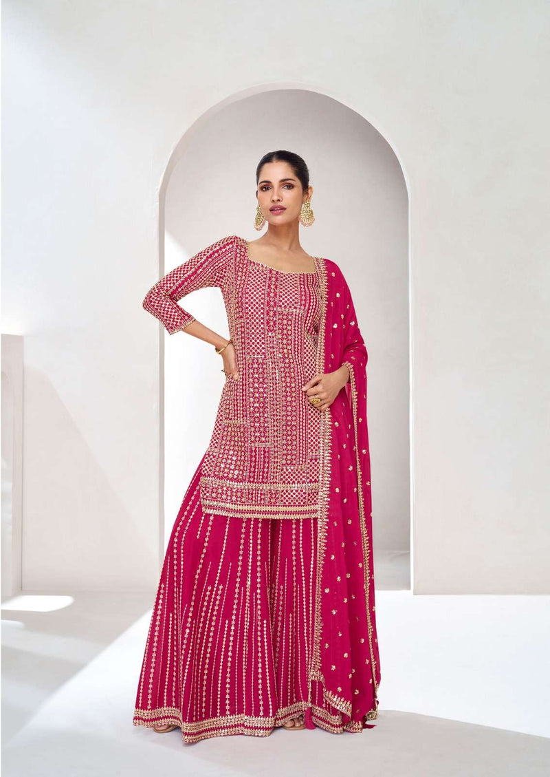 Aashirwad Creation Aaliya Chinnon Silk Heavy Designer Wedding Wear Suit