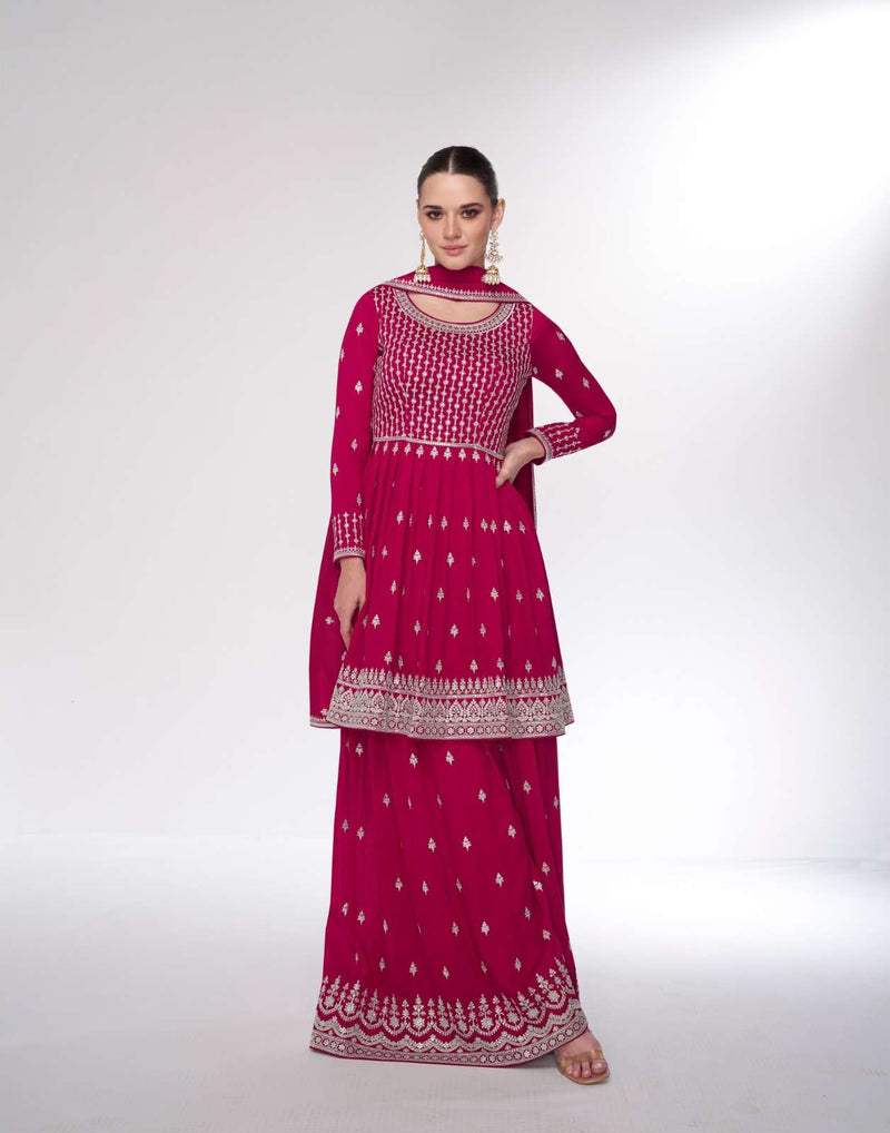 Aashirwad Creation Sahira Silk Heavy Designer Wedding Wear Suit