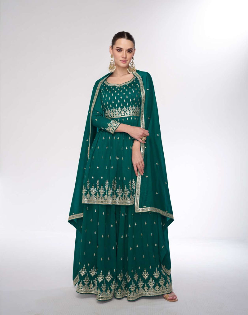 Aashirwad Creation Sahira Silk Heavy Designer Wedding Wear Suit