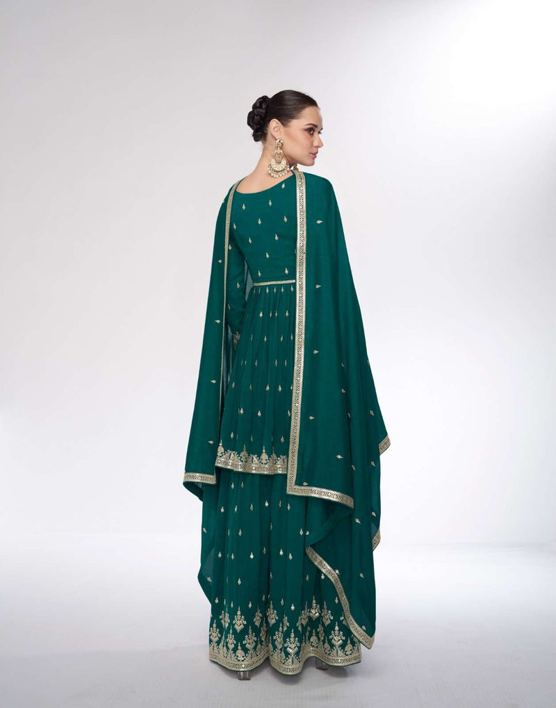 Aashirwad Creation Sahira Silk Heavy Designer Wedding Wear Suit