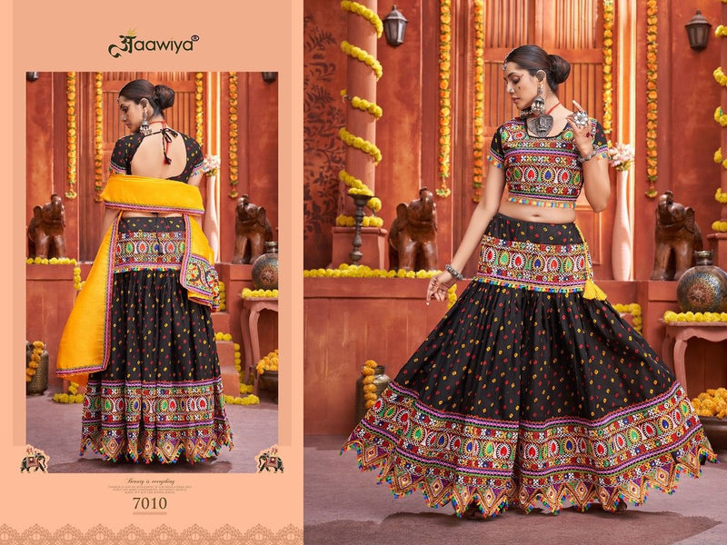 Aawiya Official Rajwadi Vol 4 Fancy New Navratri Lehnga Choli Collection