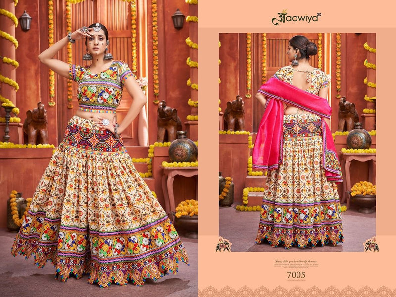 Aawiya Official Rajwadi Vol 4 Fancy New Navratri Lehnga Choli Collection