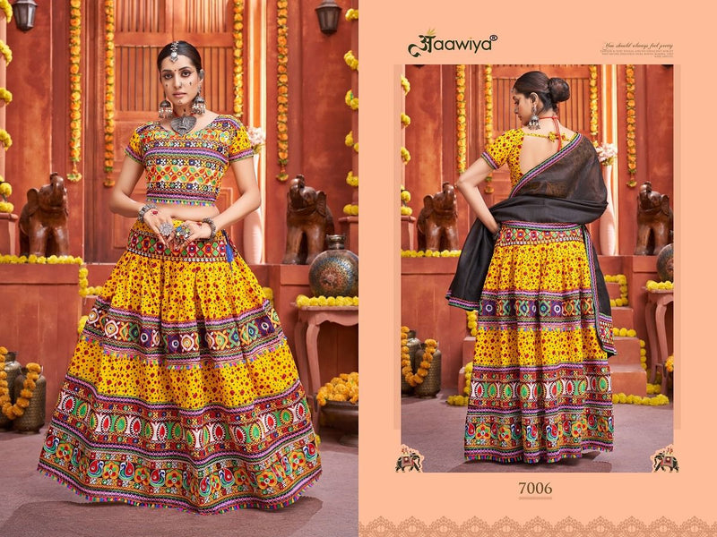 Aawiya Official Rajwadi Vol 4 Fancy New Navratri Lehnga Choli Collection