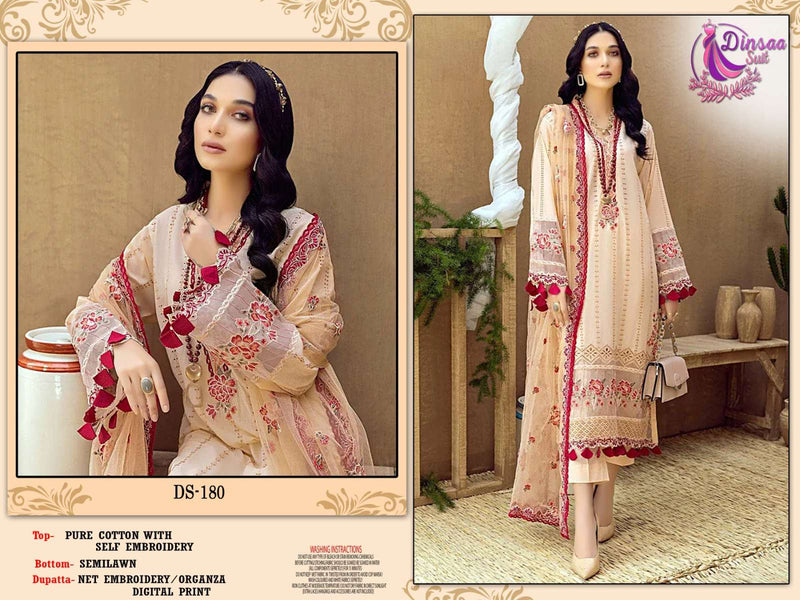 Adans Libas Vol 1 By Dinsaa Suit Heavy Embroidered Pakistani Style Salwar Kameez