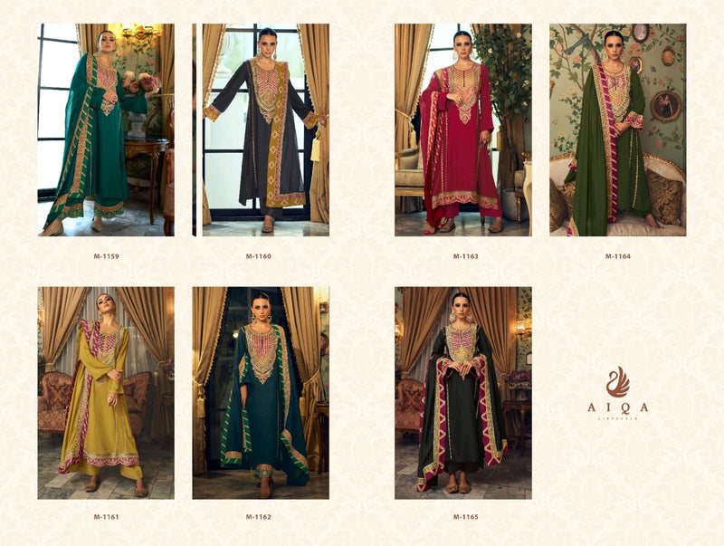 Aiqa Dastak Vol 2 Pashmima Designer Party Wear Suit