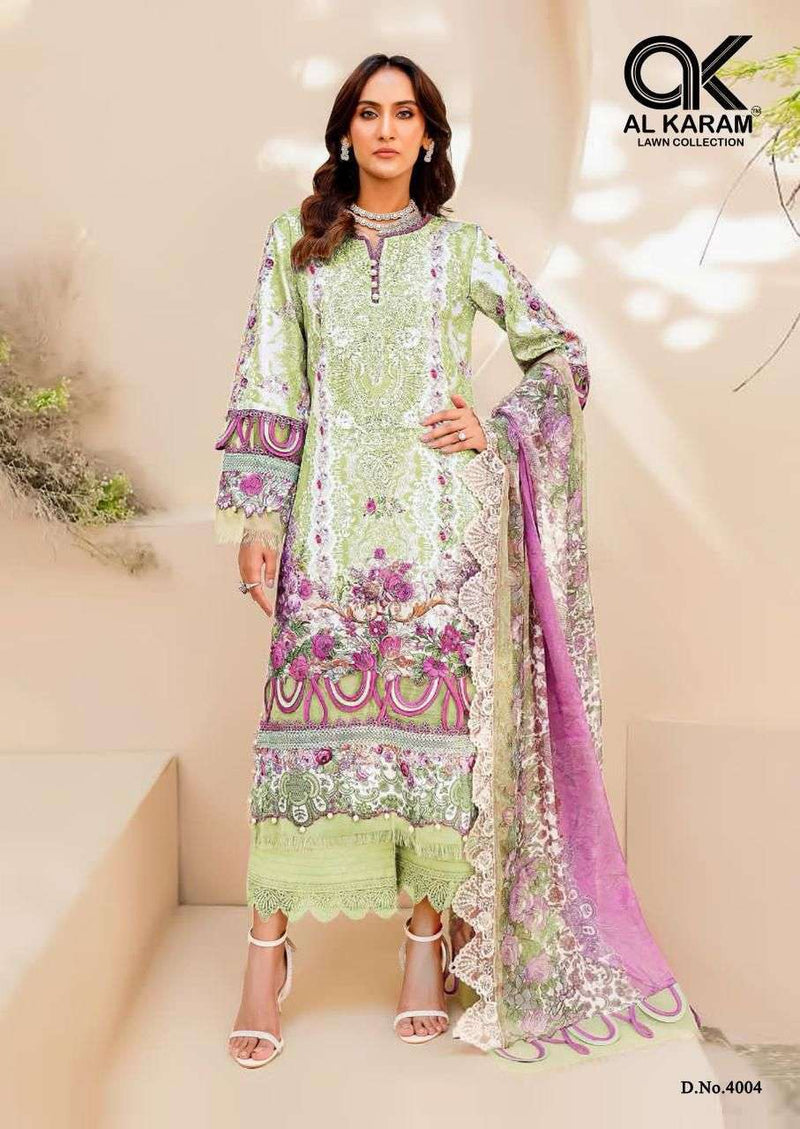 Al Karam Firdous Exclusive Collection Vol 4 Cotton Print Suit