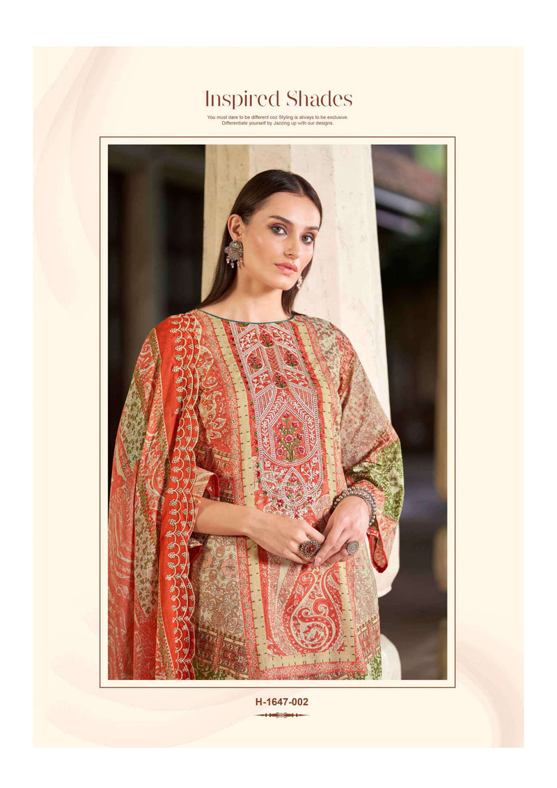 Alok Suit Anarkali Cambric Cotton Pakistani Print Fancy Salwar Suit