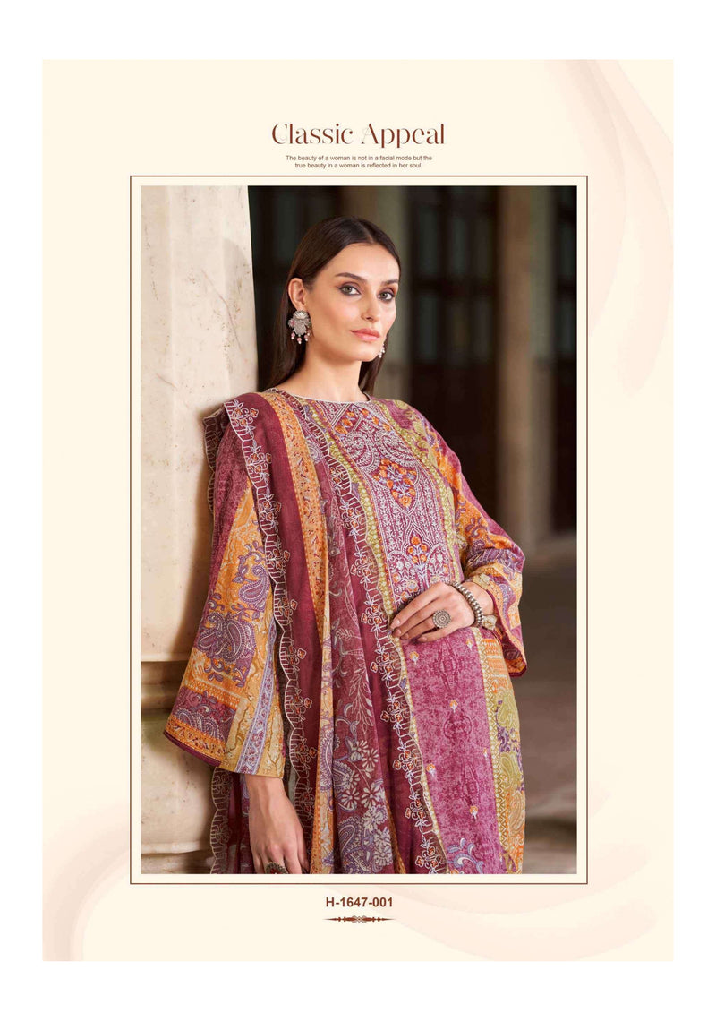 Alok Suit Anarkali Cambric Cotton Pakistani Print Fancy Salwar Suit