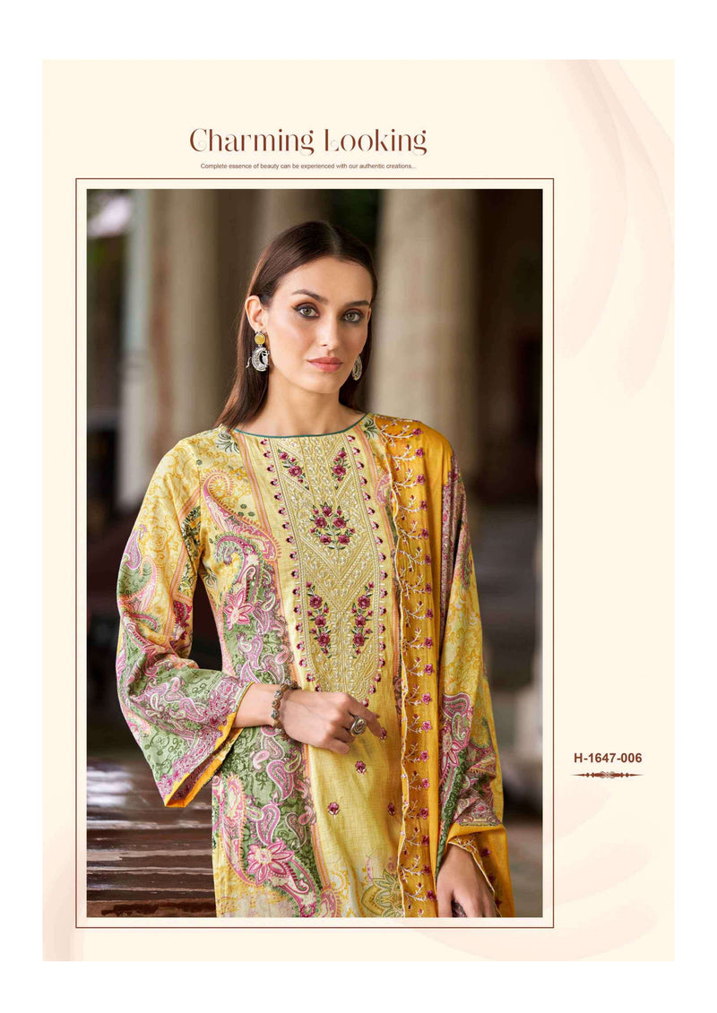 Alok Suit Anarkali Cambric Cotton Pakistani Print Fancy Salwar Suit