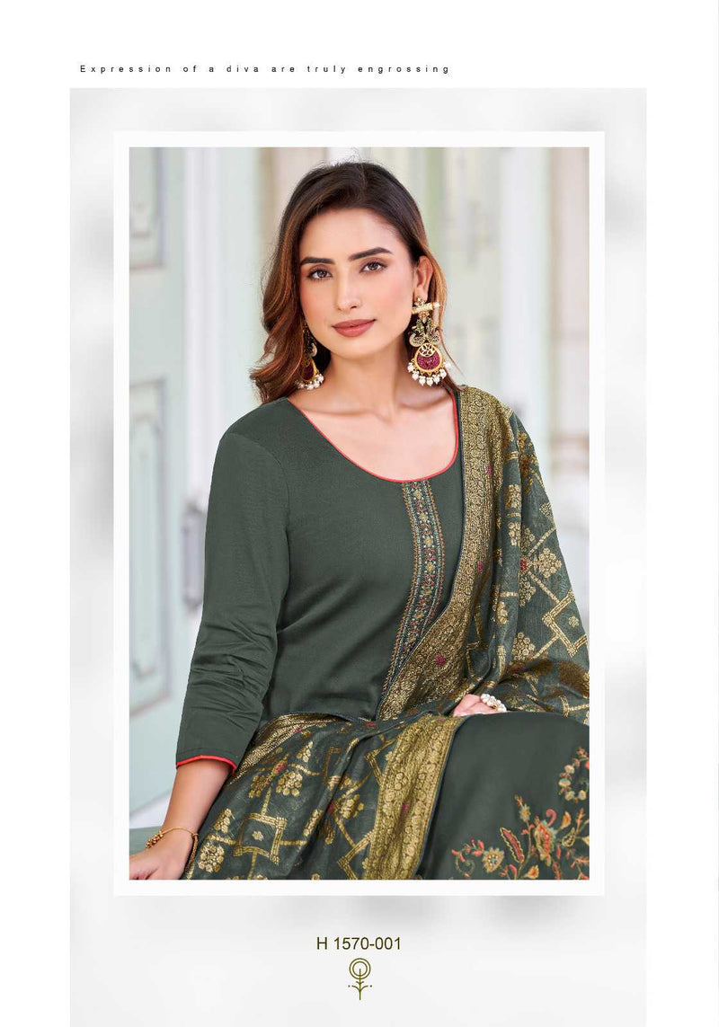 Alok Suit Glossy Touch Vol 2 Pure Zam Designer Embroidery Fancy Salwar Kameez