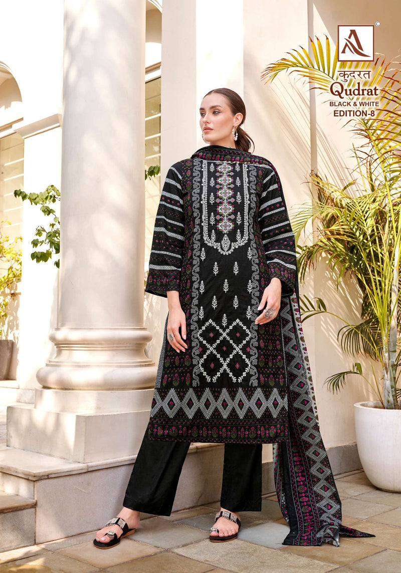 Alok Suits Qudrat Edition Vol 8 Cotton Digital Pakistani Print Daily Wear Salwar Suit