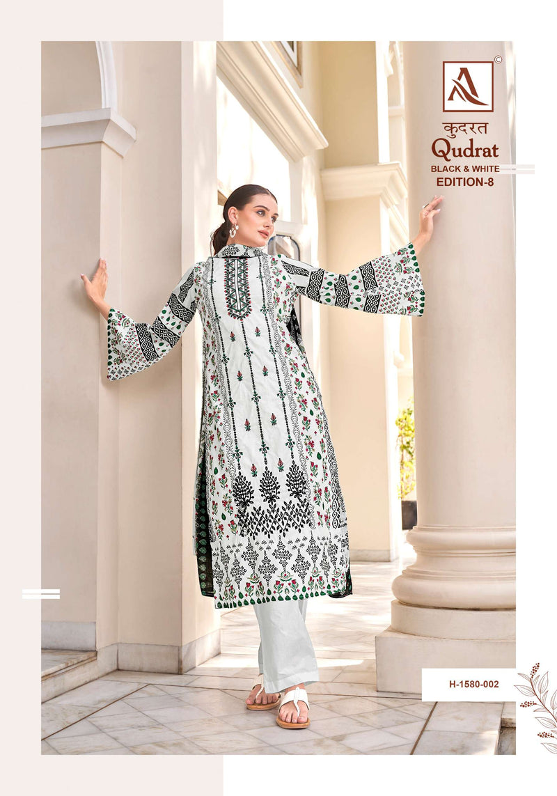 Alok Suits Qudrat Edition Vol 8 Cotton Digital Pakistani Print Daily Wear Salwar Suit