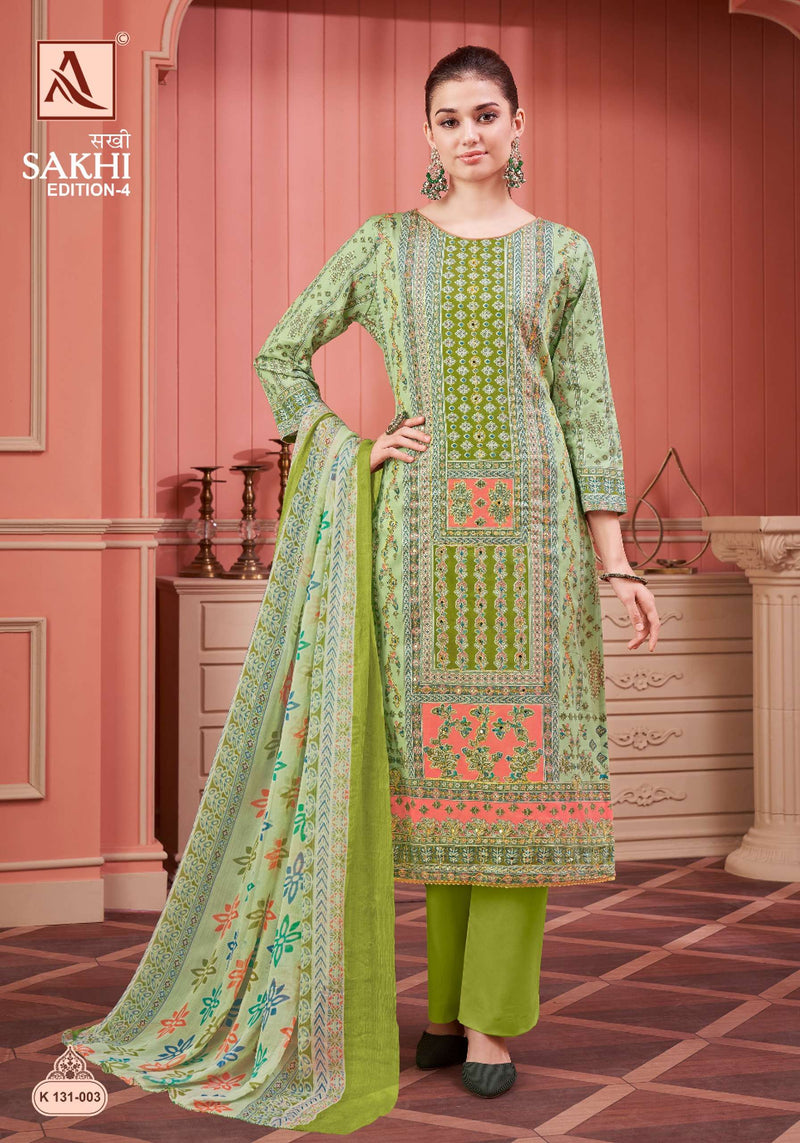 Alok Suits Sakhi Edition 4 Jam Cotton Designer Print Salwar Suit
