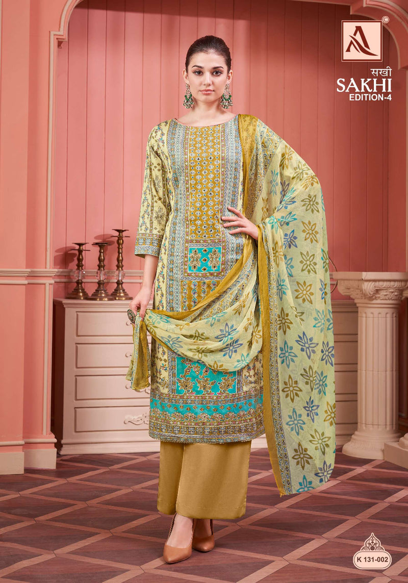Alok Suits Sakhi Edition 4 Jam Cotton Designer Print Salwar Suit