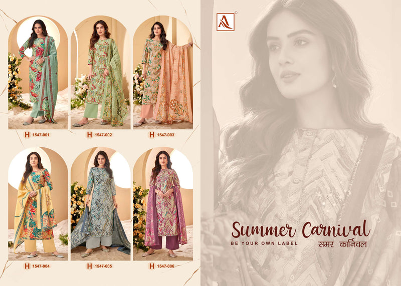 Alok Suits Summer Carnival Viscose Khatali Mirror Work Fancy Salwar Suit
