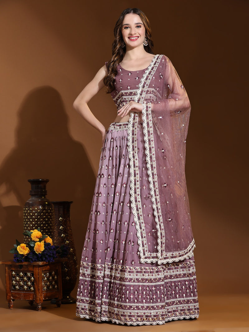 Amoha Trendz D No C 1971 Lakhnvi Work Wedding Wear Lehnga Cholis