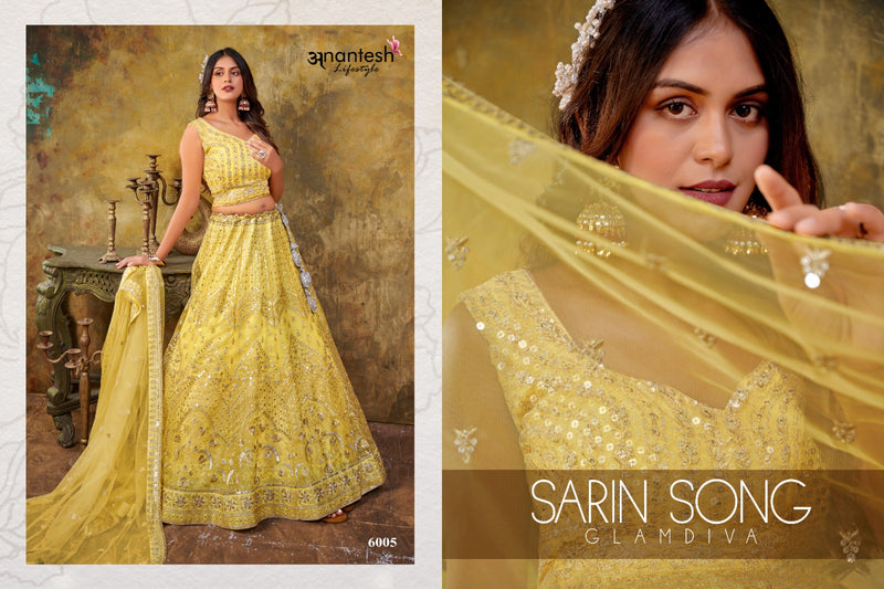Anantesh Lifestyle Maharani Vol 1 Georgette Wedding Look Lehngas