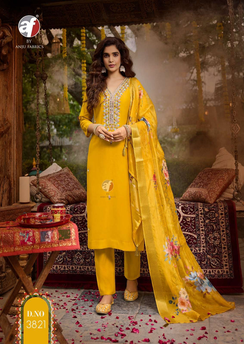 Anju Fabrics Shararat Vol 7 Viscose Modal Fancy Designer Kurti Combo Set