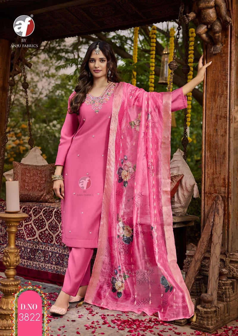 Anju Fabrics Shararat Vol 7 Viscose Modal Fancy Designer Kurti Combo Set