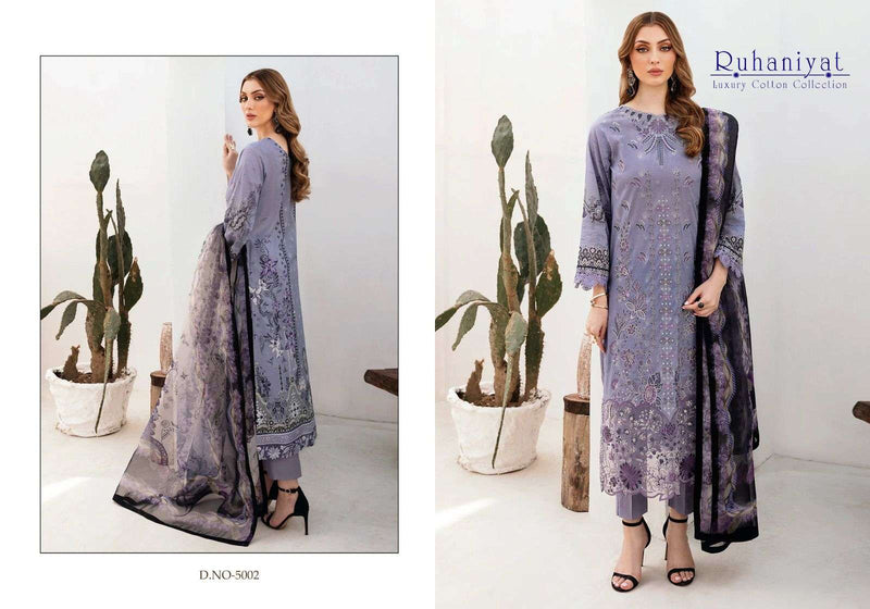 Asifa Nabeel Ruhaniyat Vol 5 Cotton Designer Daily Wear Salwar Suit
