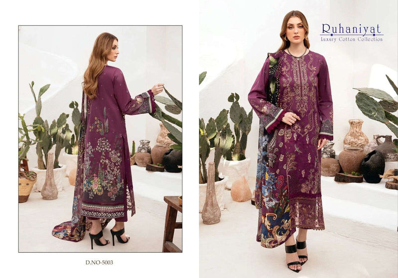Asifa Nabeel Ruhaniyat Vol 5 Cotton Designer Daily Wear Salwar Suit
