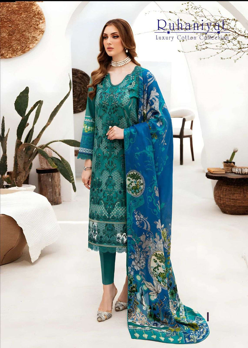 Asifa Ruhaniyat Vol 6 Cotton Daily Wear Salwar Suit