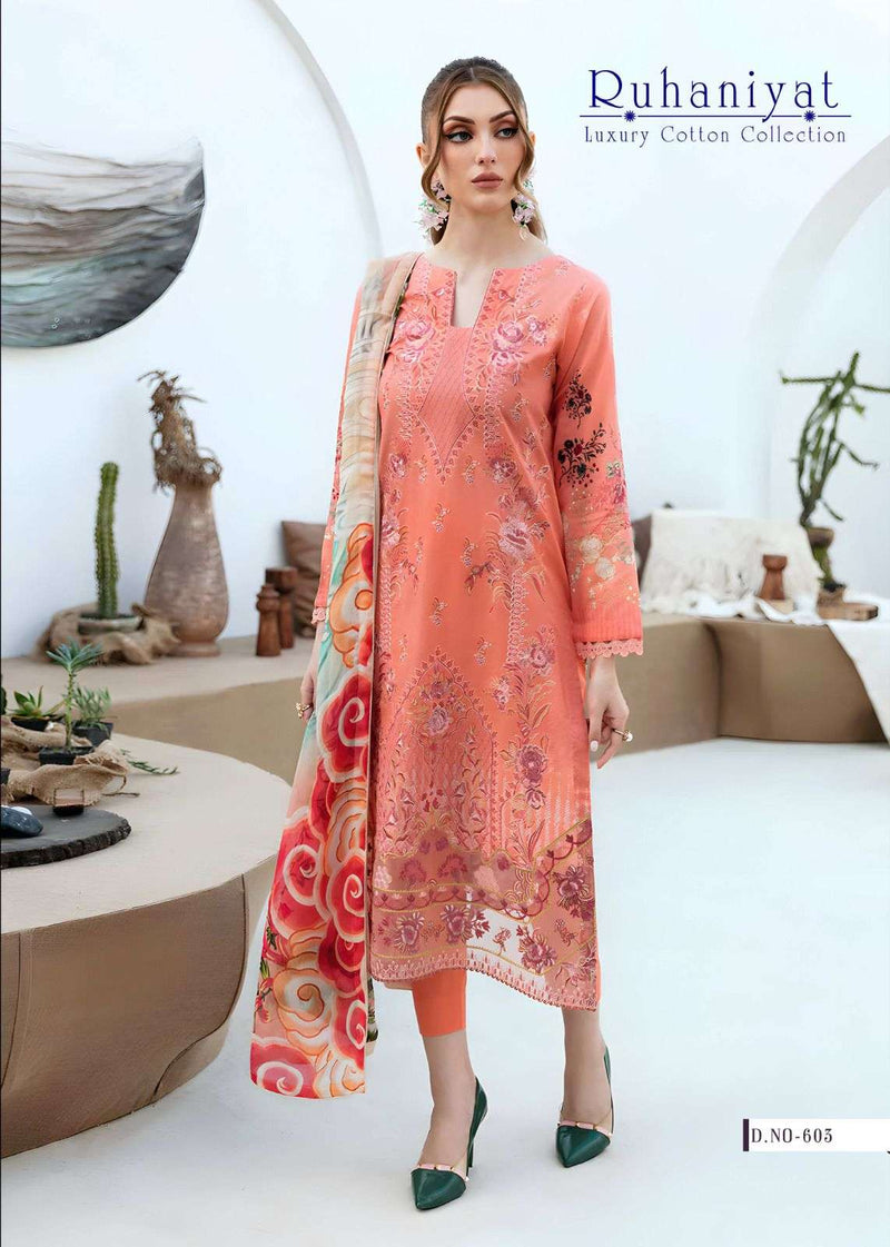 Asifa Ruhaniyat Vol 6 Cotton Daily Wear Salwar Suit