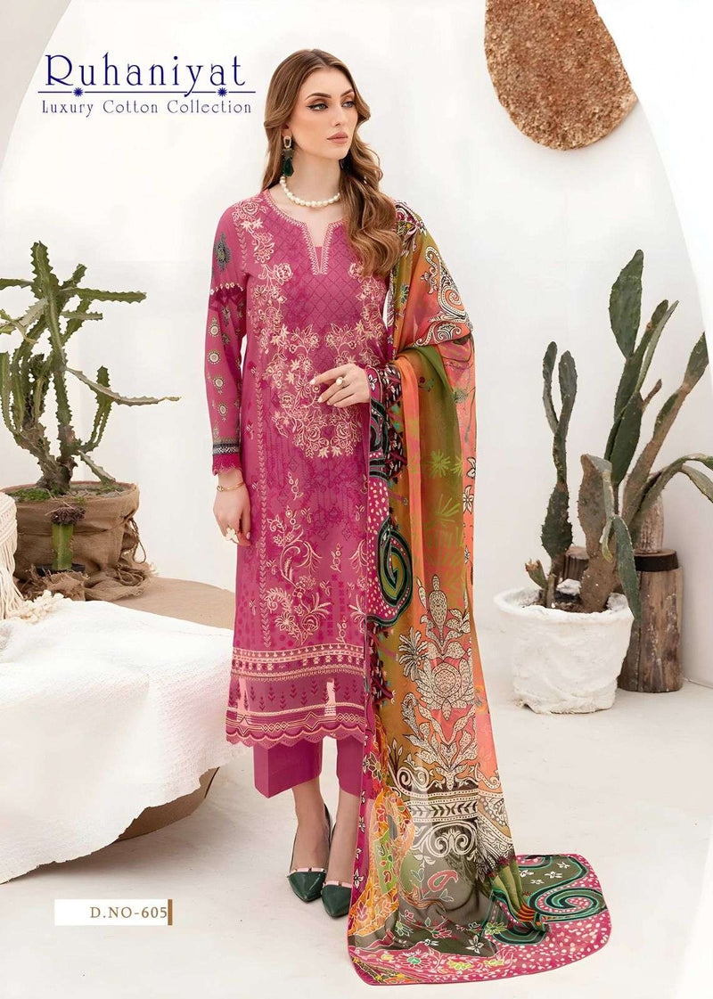 Asifa Ruhaniyat Vol 6 Cotton Daily Wear Salwar Suit