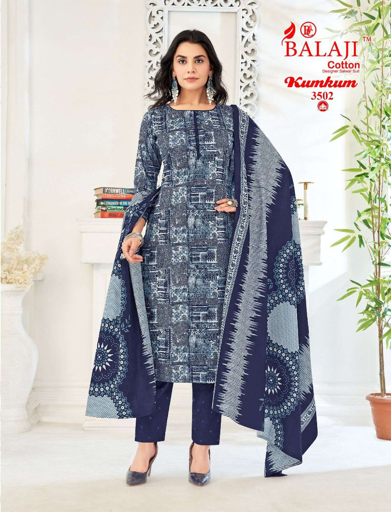 Balaji Cotton Kumkum Vol 35 Cotton Printed Daily Wear Salwar Suit