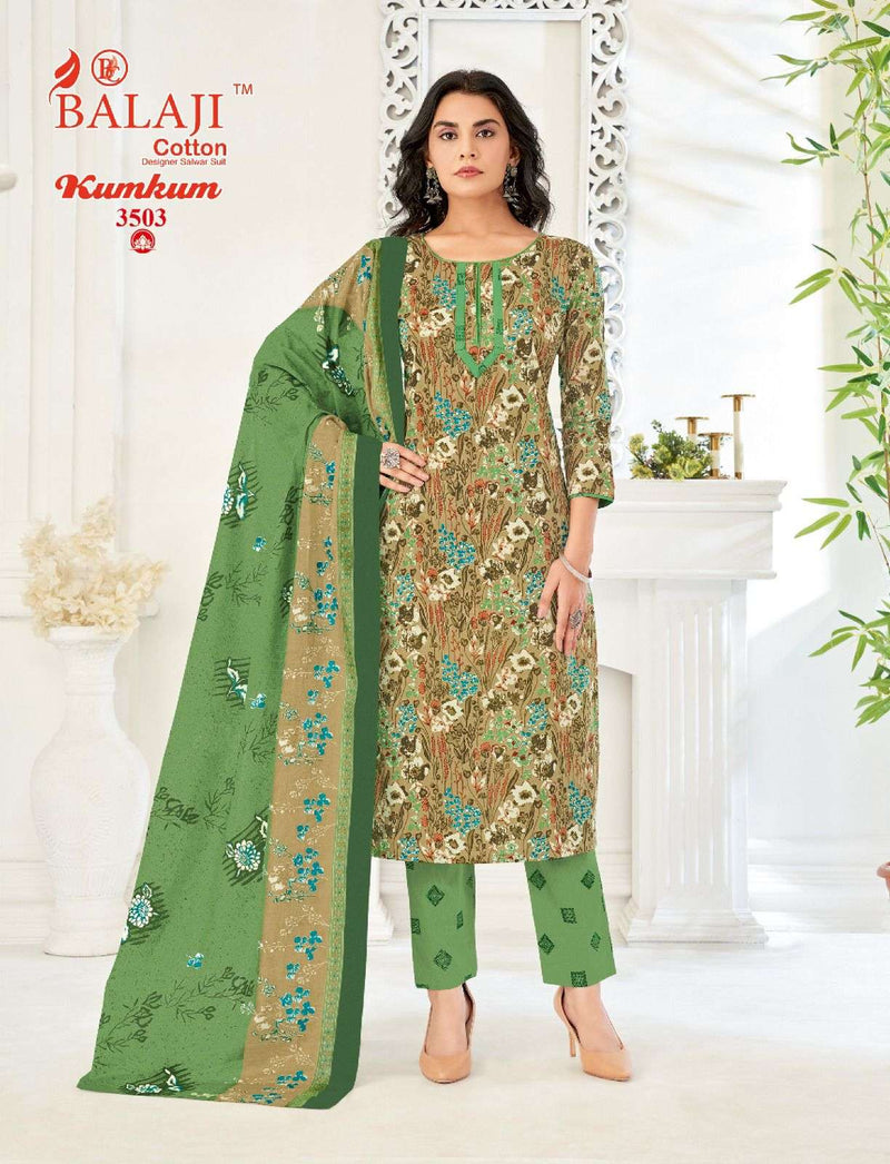 Balaji Cotton Kumkum Vol 35 Cotton Printed Daily Wear Salwar Suit