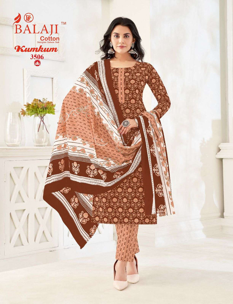 Balaji Cotton Kumkum Vol 35 Cotton Printed Daily Wear Salwar Suit
