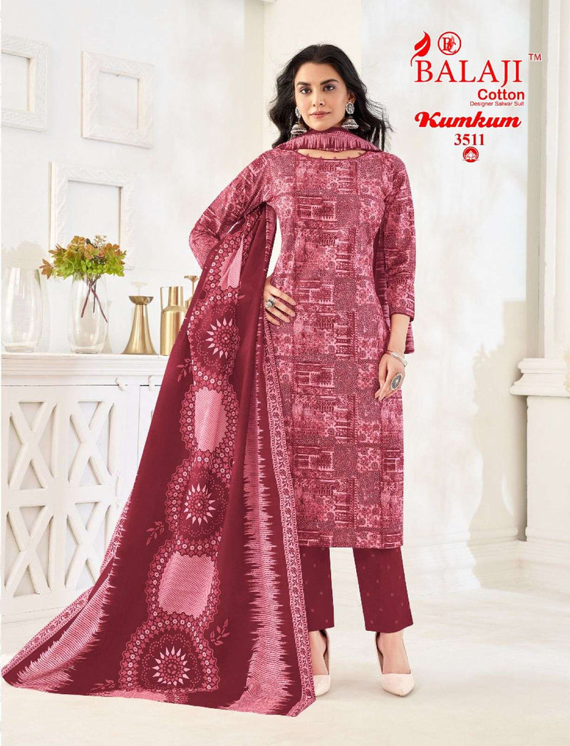 Balaji Cotton Kumkum Vol 35 Cotton Printed Daily Wear Salwar Suit