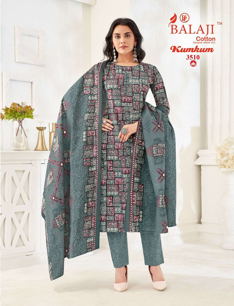 Balaji Cotton Kumkum Vol 35 Cotton Printed Daily Wear Salwar Suit