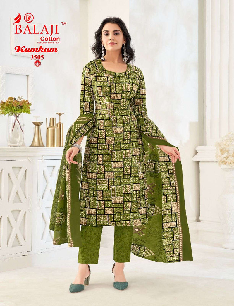 Balaji Cotton Kumkum Vol 35 Cotton Printed Daily Wear Salwar Suit