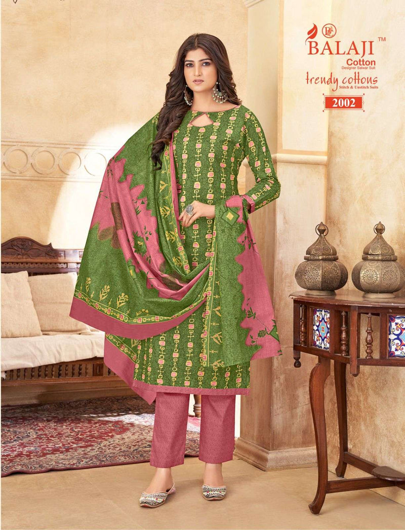 Balaji Cotton Trendy Cotton Vol 2 Daily Wear Salwar Suit Set