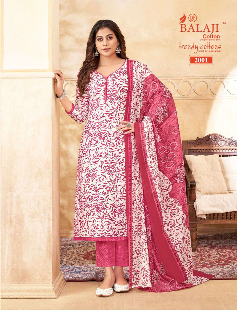 Balaji Cotton Trendy Cotton Vol 2 Daily Wear Salwar Suit Set