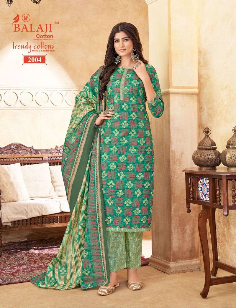 Balaji Cotton Trendy Cotton Vol 2 Daily Wear Salwar Suit Set