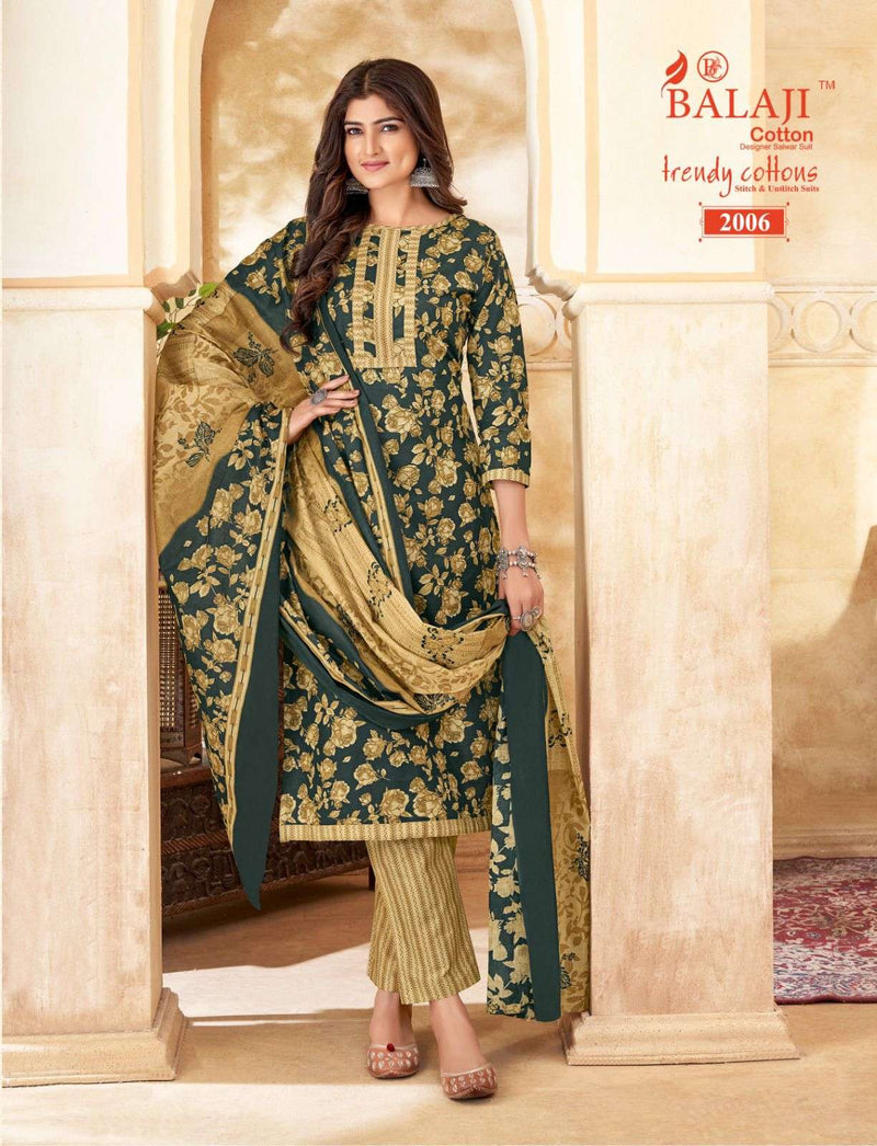 Balaji Cotton Trendy Cotton Vol 2 Daily Wear Salwar Suit Set