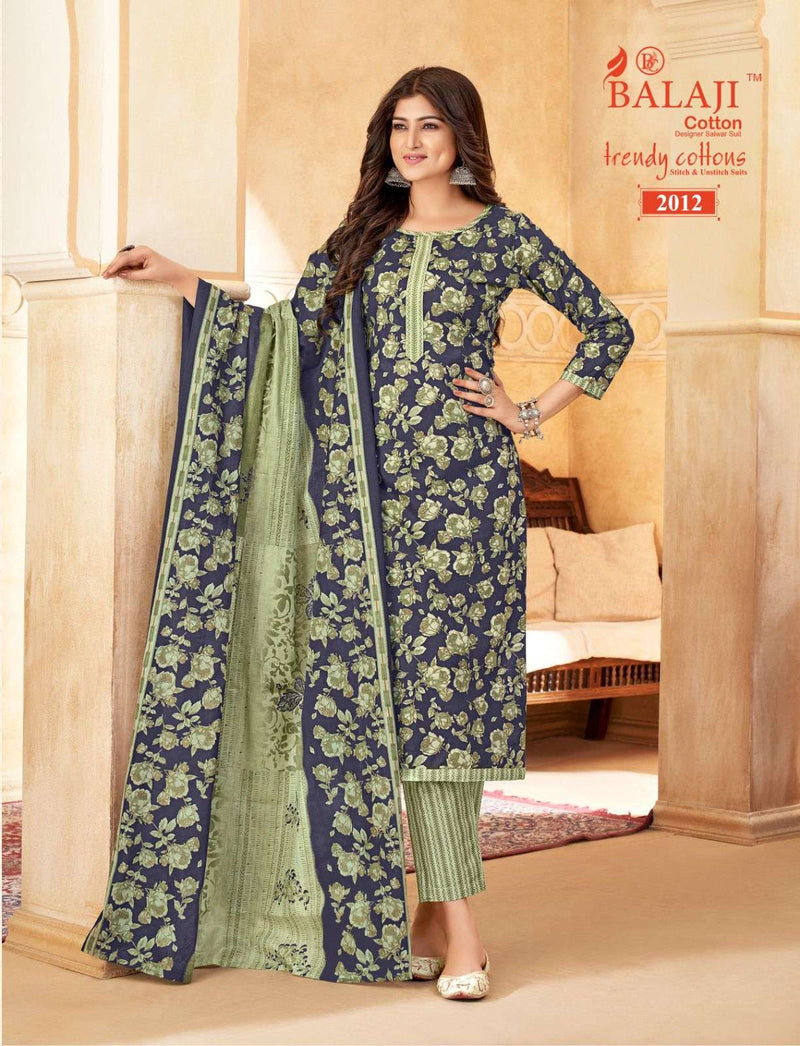 Balaji Cotton Trendy Cotton Vol 2 Daily Wear Salwar Suit Set