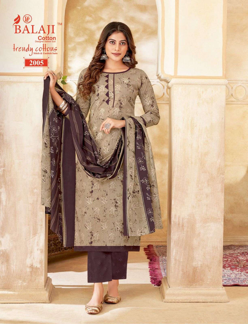Balaji Cotton Trendy Cotton Vol 2 Daily Wear Salwar Suit Set