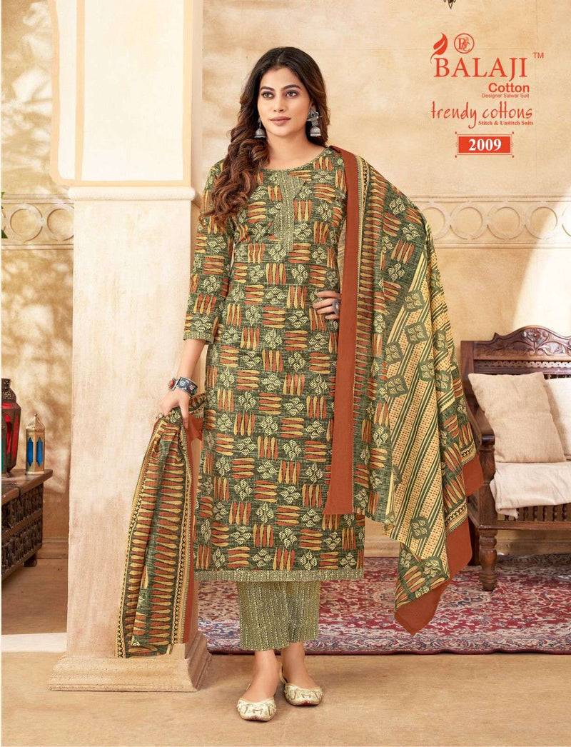 Balaji Cotton Trendy Cotton Vol 2 Daily Wear Salwar Suit Set