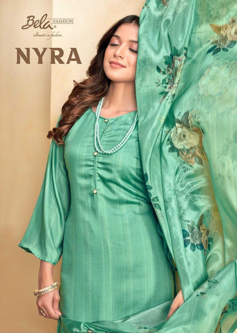 Bela Fashion Nyra Silk Print Heavy Designer Festival Wear Salwar Suit